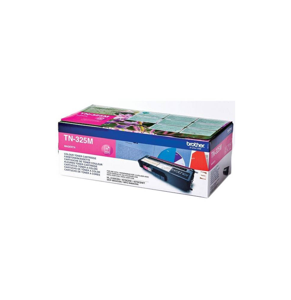 BROTHER TN325M ORIGINALE TONER MAGENTA PER HL 4570CDW 3.500P