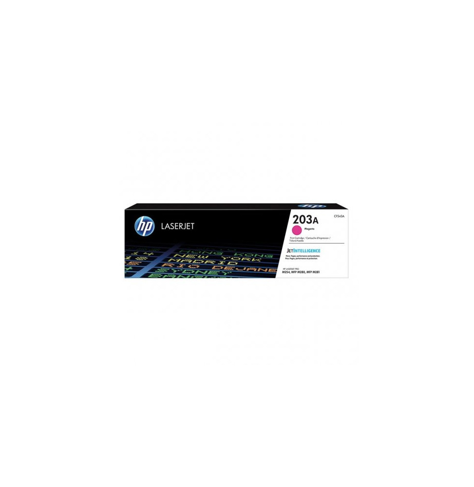 HP 203 CF543A ORIGINALE TONER MAGENTA PER COLOR LASERJET PRO