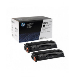 HP 80 CF280XD ORIGINALE TONER NERO PER LASERJET M401/425 6.9