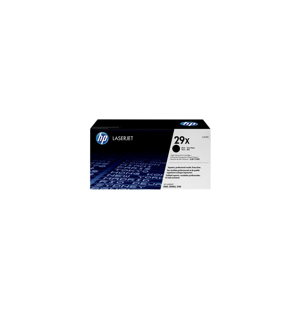 HP C4129X ORIGINALE TONER NERO PER LASERJET 5000/5100 10.000