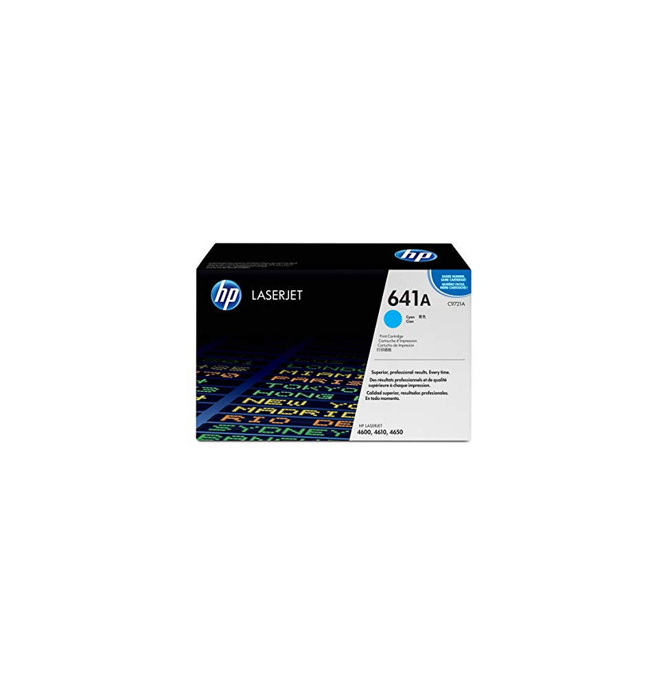 HP C9721A ORIGINALE TONER CIANO PER COLOR LASERJET 4600/4650