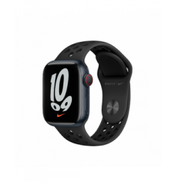 APPLE Watch Series 7 Nike GPS 45mm in alluminio Mezzanotte -