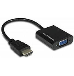 METRONIC CAVO HDMI/VGA + JACK 3.5 MM 470274