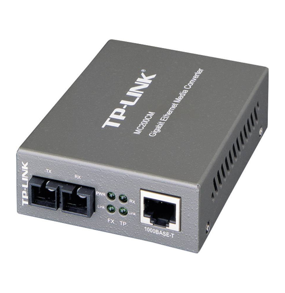 TP-Link MC200CM - Media converter per fibra - GigE - 1000Bas