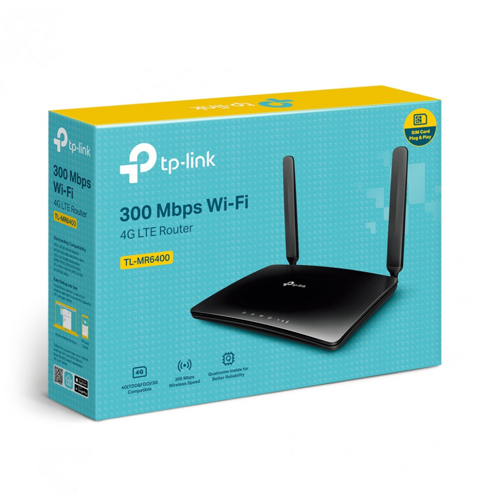 TP-Link TL-MR6400 - Router wireless  WWAN - switch a 4 porte