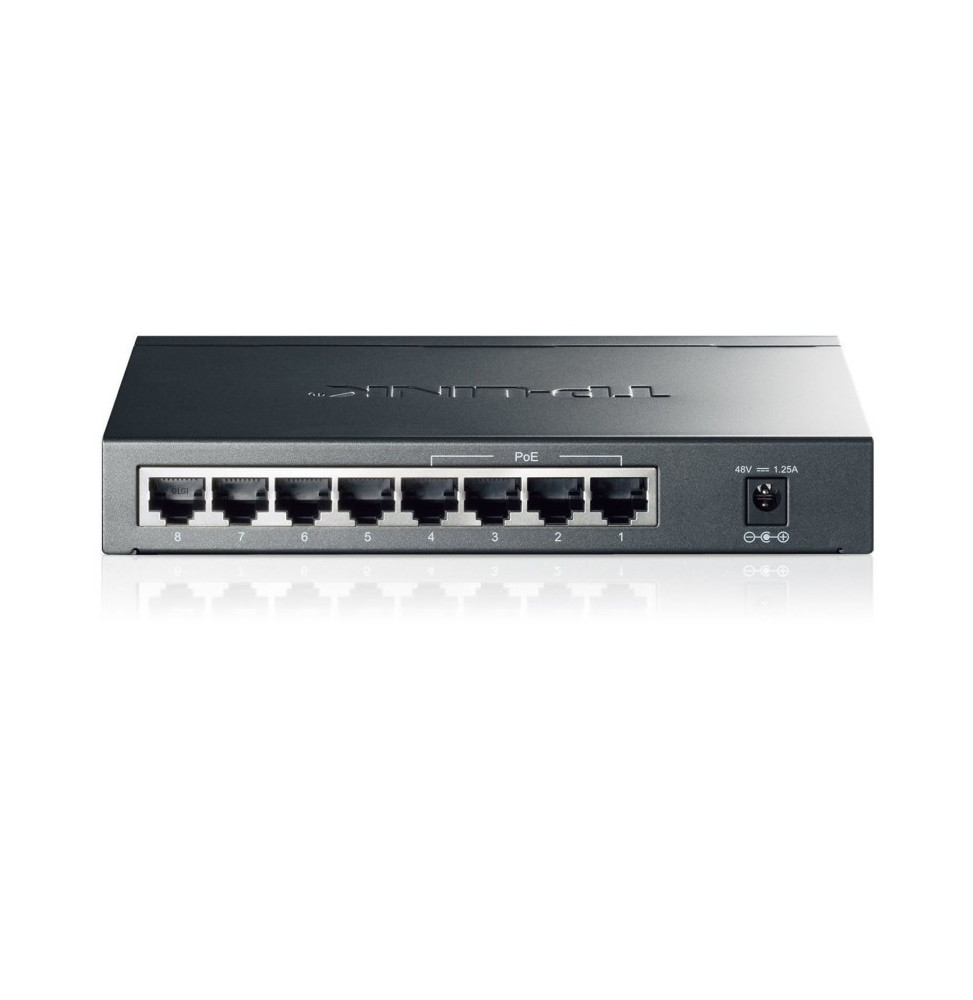 TP-Link TL-SG1008P - Switch - unmanaged - 4 x 10/100/1000 (P